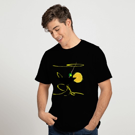 whatevs cocktail glass lemon design abstract T Shirts