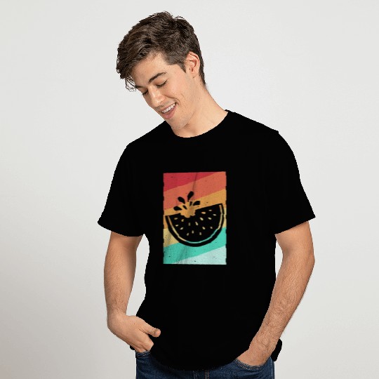 Watermelon Melon Fruit Vintage Retro T Shirts