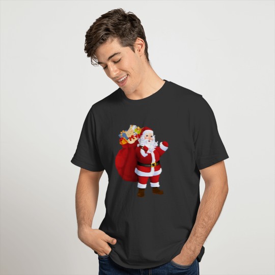 Santa is Packed and Ready T Shirts