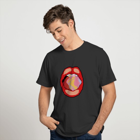 Red Mouth Classic on the rocks T Shirts