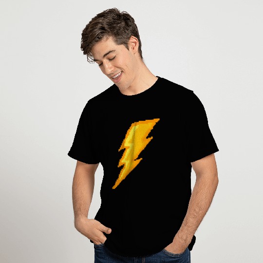 Lightning bolt Pixel T Shirts