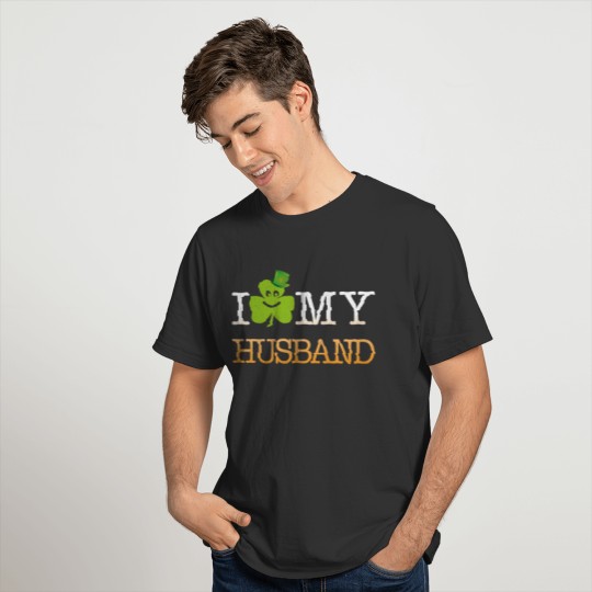 I shamrock my husband (I love my husband) T-shirt