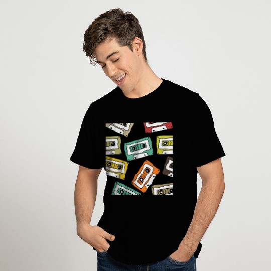 Retro cassette tape T Shirts