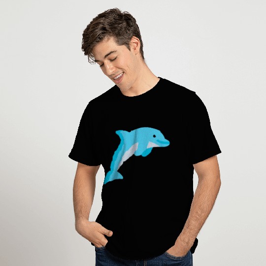 dolphin illustration T Shirts