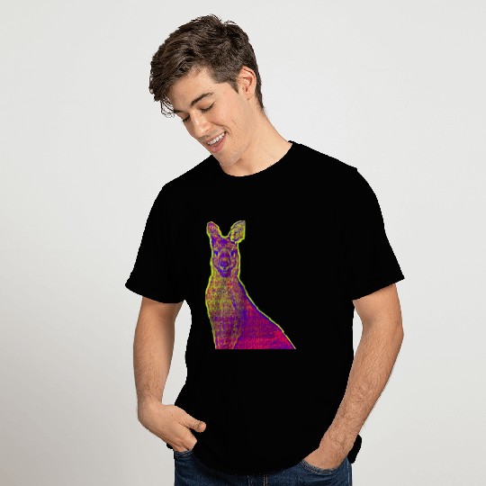 Kangaroo Pop Art 3/5 T Shirts