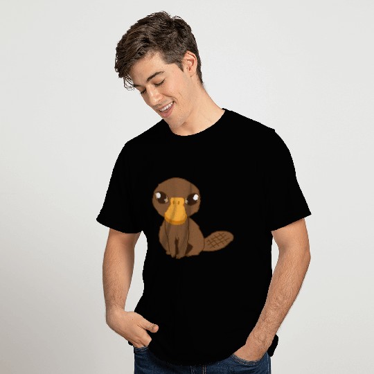 Super cute quizzical Platypus T Shirts