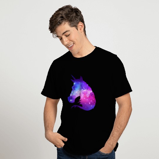 Galaxy Unicorn T Shirts