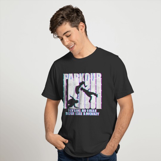 Parkour Freerunning Le Parcour Traceur gift T-shirt