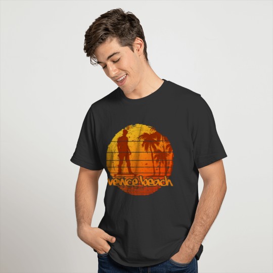 Venice Beach Longboard Vintage T-shirt