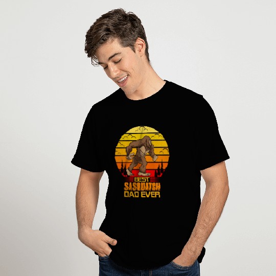 Sasquatch Dad Ever T Shirts