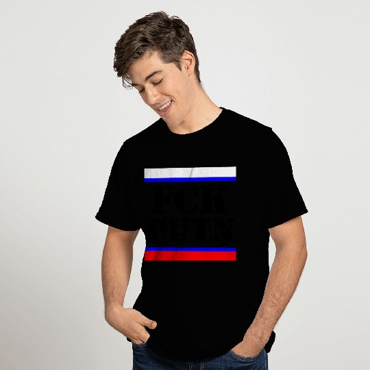 Fck Putin Gift Fuck design T Shirts