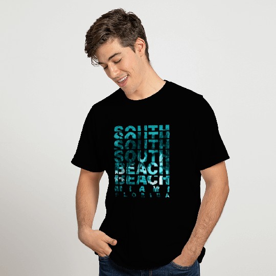 South Beach Miami Florida T Shirts