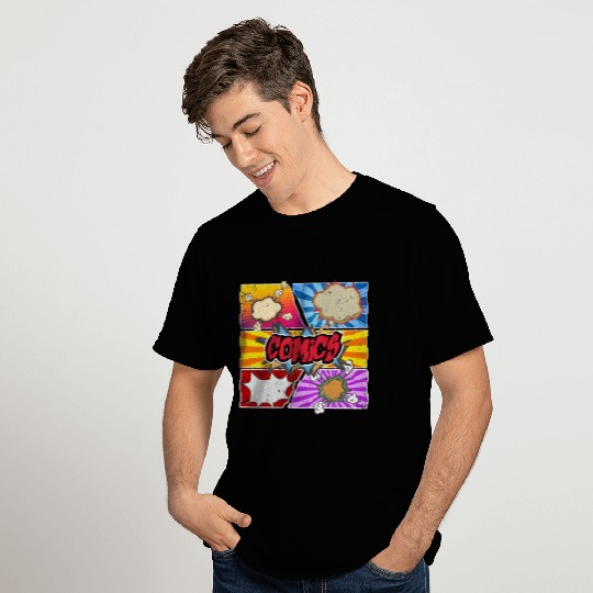 Comic Comics manga T Shirts