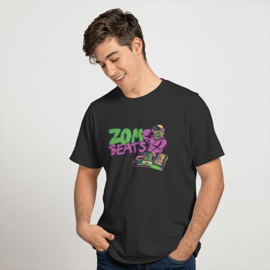 DJ Zom-Beats | Funny Zombie Halloween T-shirt