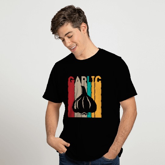Garlic Halloween Vintage Fall Gift T Shirts