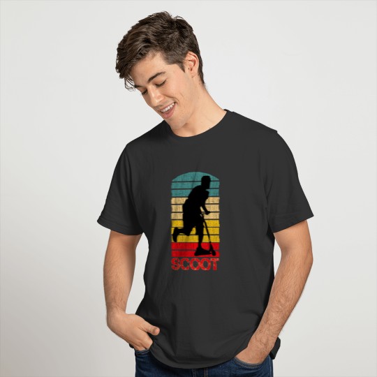 Cool Stuntscooter and Scooter Design T-shirt