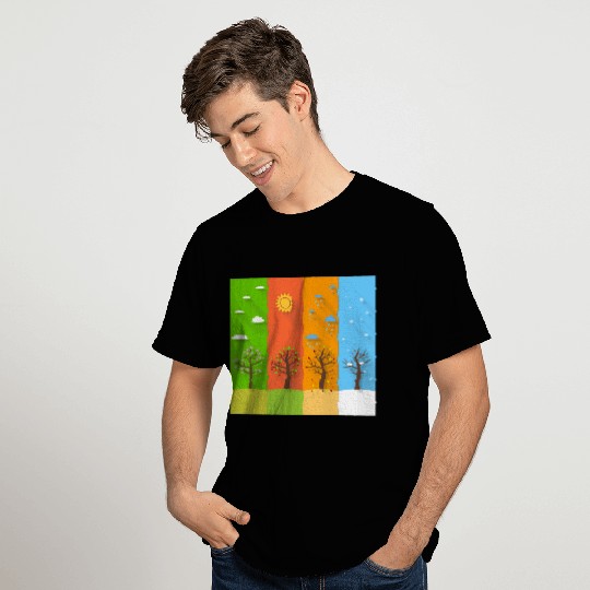Cherry tree four seasons development T Shirts
