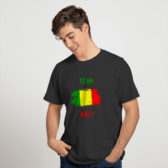 Team Mali Flags Desing / Gift Idea T-shirt