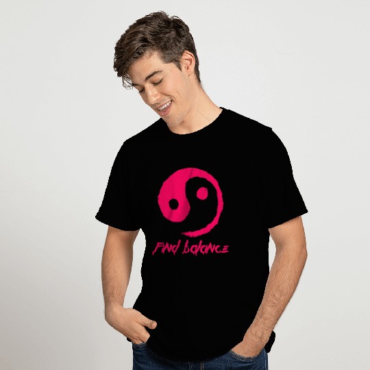 Ying Yang Balancing Meditation T Shirts