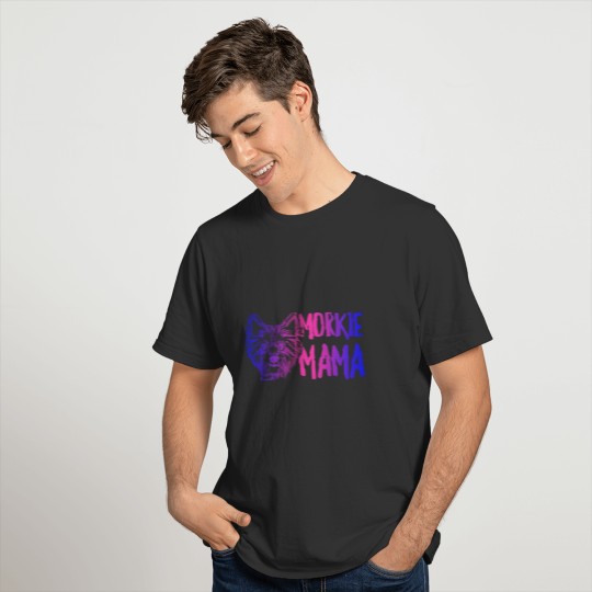 Morkie Mama Shirt Cute Yorkshire Maltese Terrier T-shirt