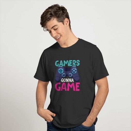 Gamer controller cool saying T-shirt