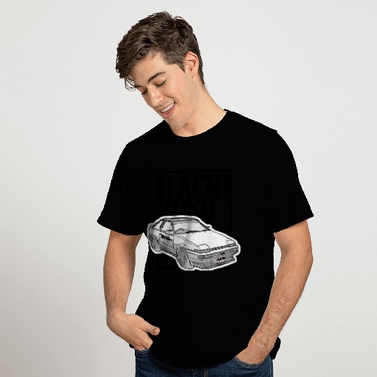 Jdm Drift Car Hatchiroku Initial D Fast Classic Di T Shirts