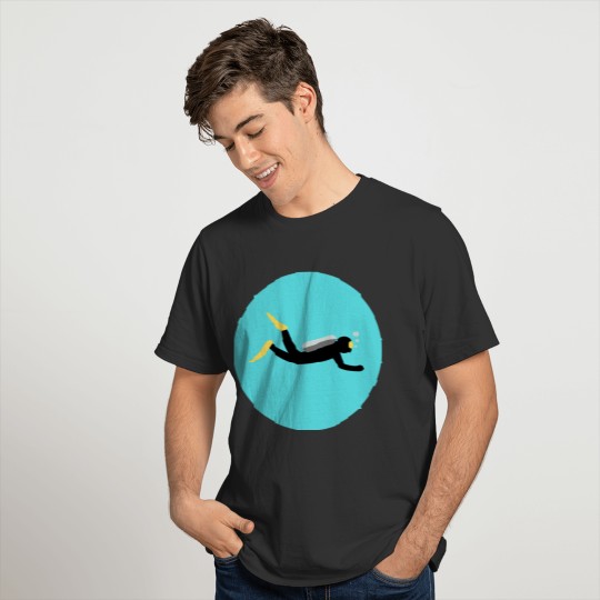Diving Dive Swim Swimming T-shirt