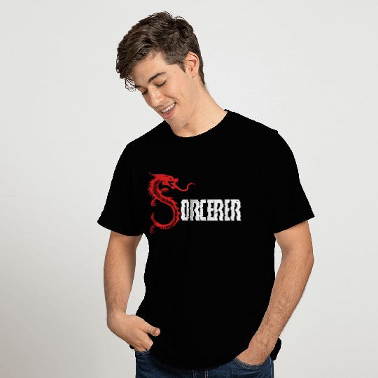 Dragon Fire Fireball Sorcerer T Shirts