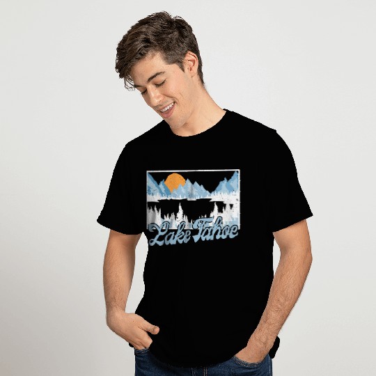 Lake Tahoe Sunrise Vintage T Shirts