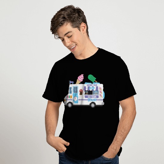 Ice Cream Truck Driver T Shirts