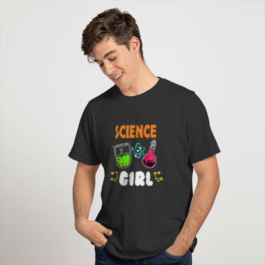 Science Lab Girl Gift T-shirt
