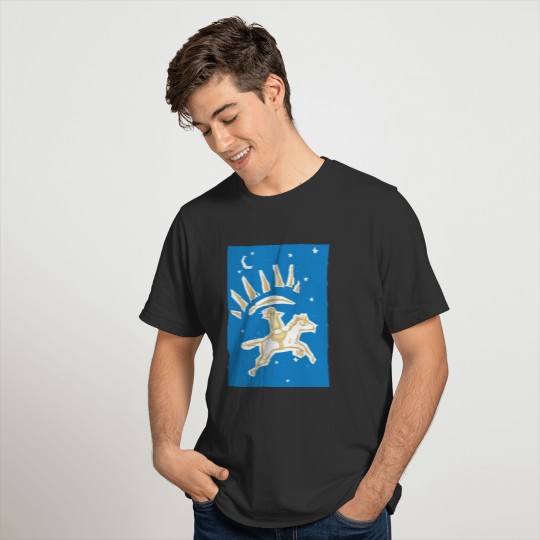 Acrobat - Woodcut T-shirt