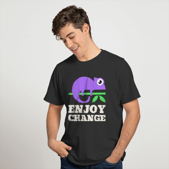enjoy change T-shirt