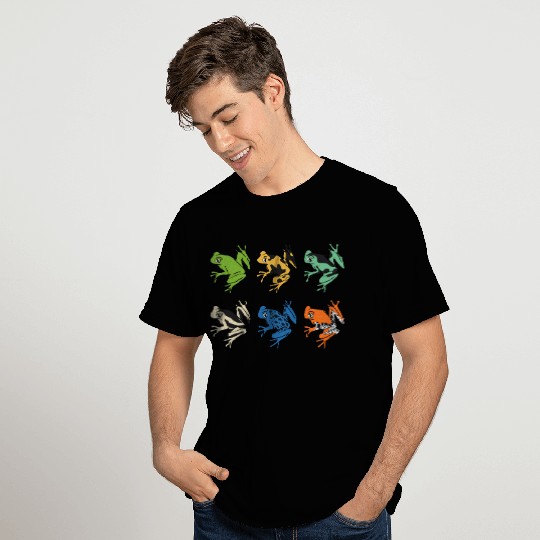 Frog Species Design for Frog & Toad Fans T Shirts