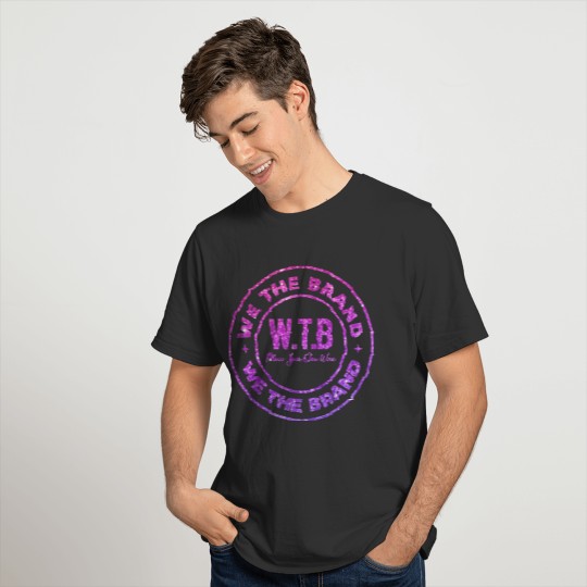 We The Brand purple glitter T-shirt