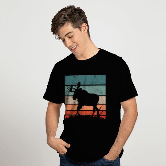 Moose Elk Hunting T Shirts