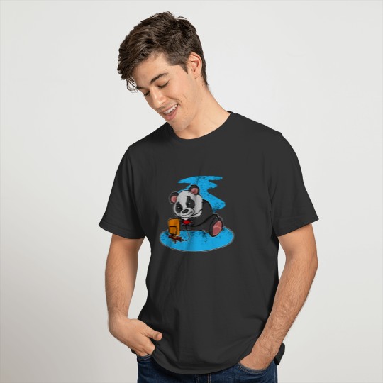 Gaming Panda Video Games Lover Nerd T-shirt