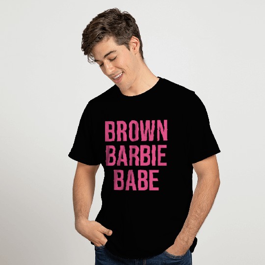 Brown Barbie Babe, Brown Barbie T Shirts