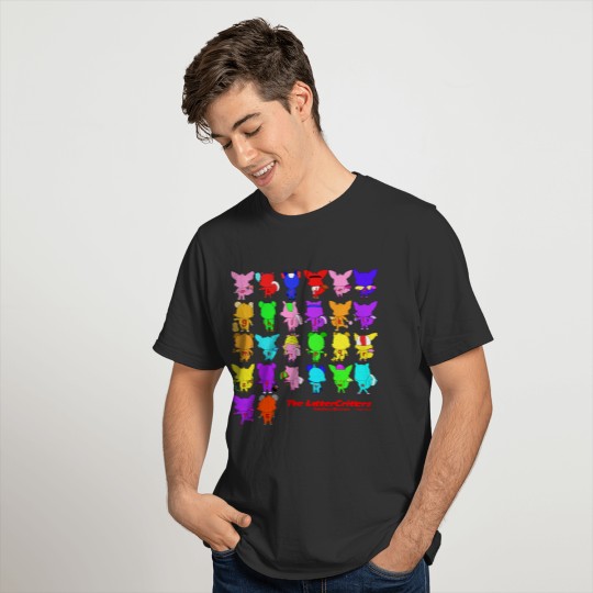 Lowercase Letter Critters T-shirt