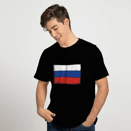 Made In America With Russian Parts T Shirts