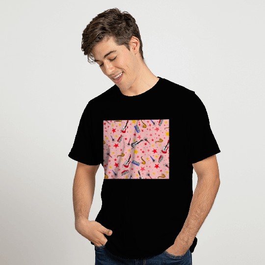 Band Pattern T Shirts