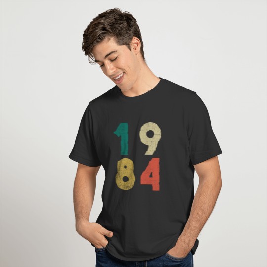 1984 Vintage Birthday Retro T-shirt