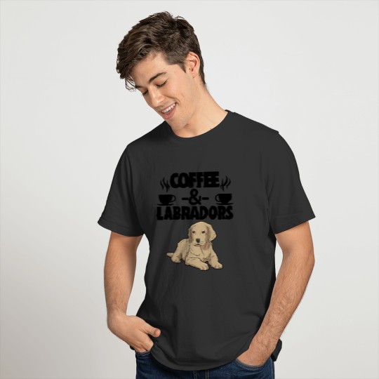 Coffee & Labradors T-shirt