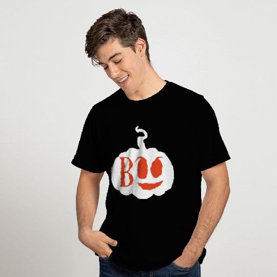Halloween Boo pumpkin orange T Shirts