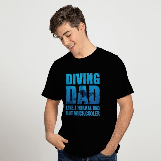 Diving Dad Scuba Diving T Shirts