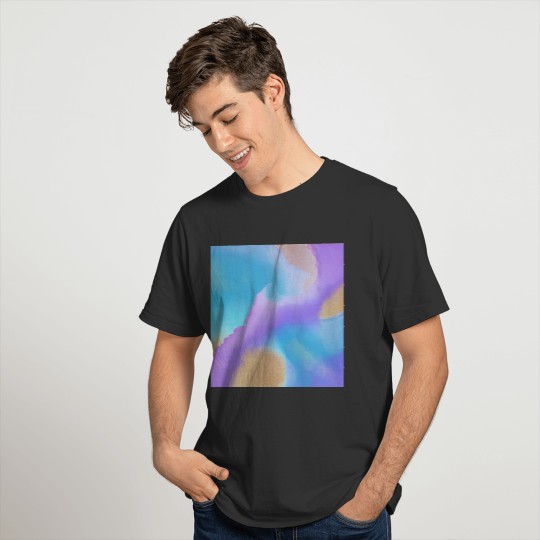 Modern Watercolor Ink Artistic Abstract Painting T Shirts