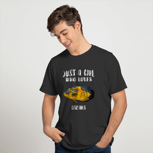Just A Girl Who Loves Oscars Fish Lover T-shirt