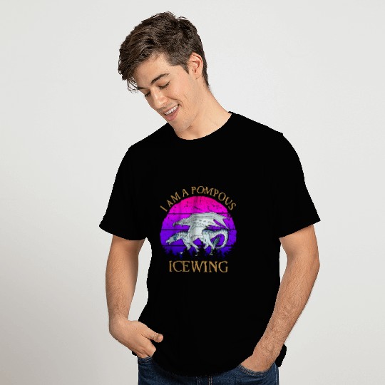 Wings Of Fire I Am A Pompous Icewing Vintage T Shirts