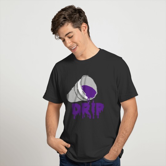 Codeine Dream Drip Purple Hip Hop Rap Social Media T-shirt