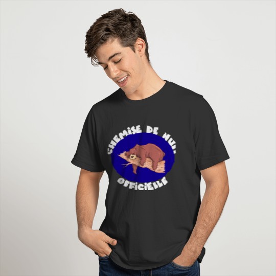 Chemise de nuit officielle avec ourson T-shirt